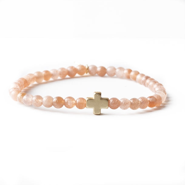 Fear Over Faith bracelet-Sun-stone