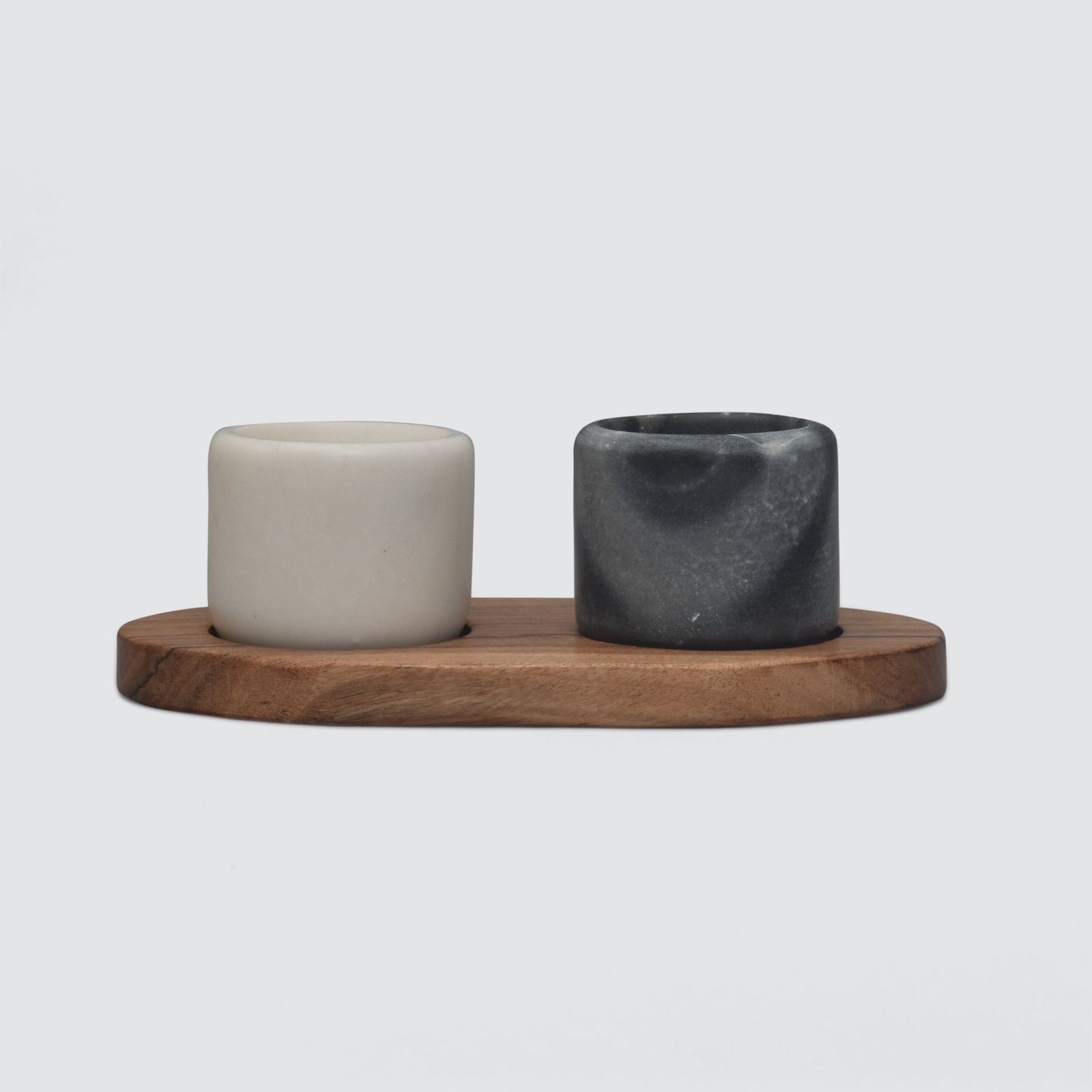 Marble Salt and Pepper Container
