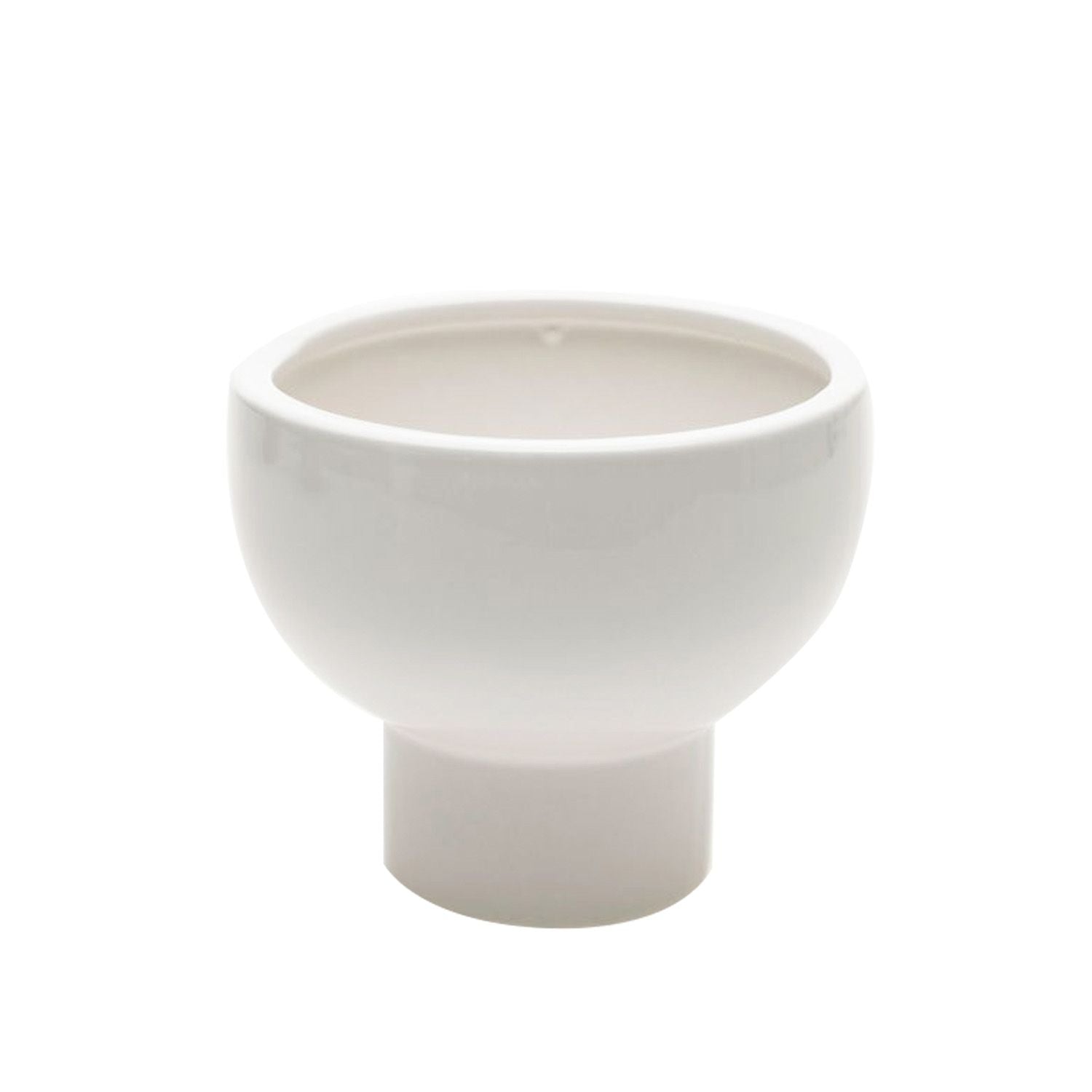 White Ceramic Compote Bowl