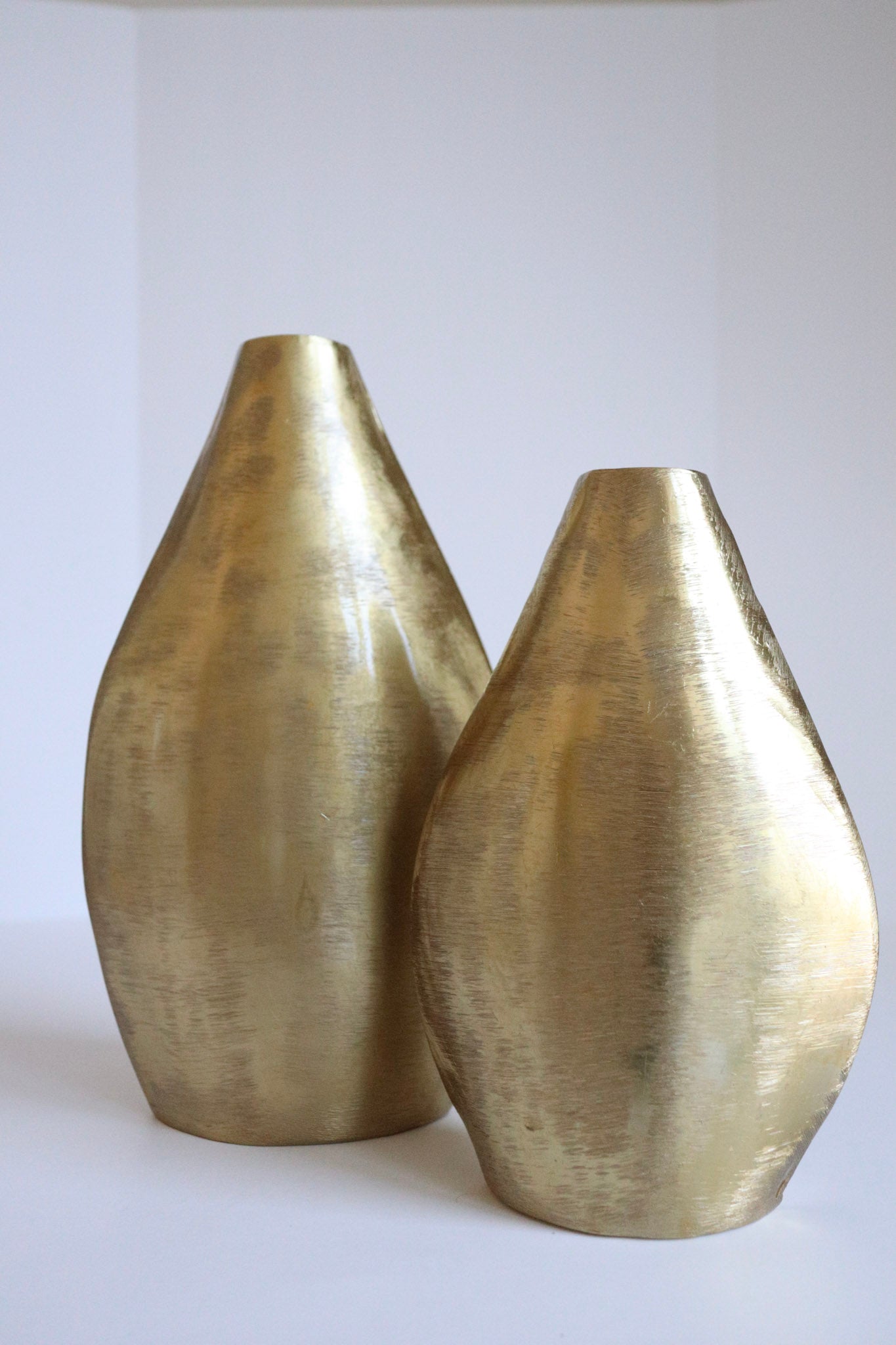 Gold Etched Vase-Large